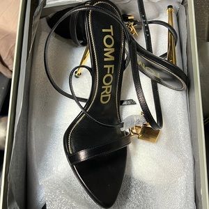 *SOLD*Brand new Tom ford lock stiletto heels